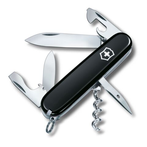Werbeartikel Victorinox Spartan Taschenmesser | schwarz | mit Logo bedrucken