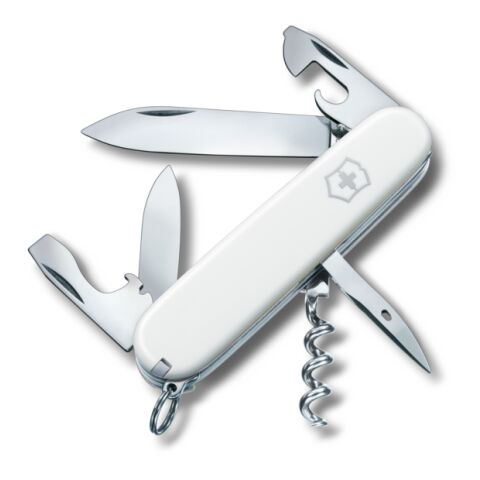 Werbeartikel Victorinox Spartan Taschenmesser | weiß | mit Logo bedrucken