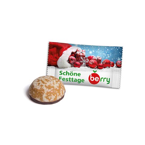 Mini Contessa im Werbetütchen weiß | 1-farbiger Flexodruck | Standard-Folie