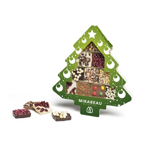Schokini Weihnachtsbaum &quot;Individuell&quot; 4c Digitaldruck | Nicht verfügbar
