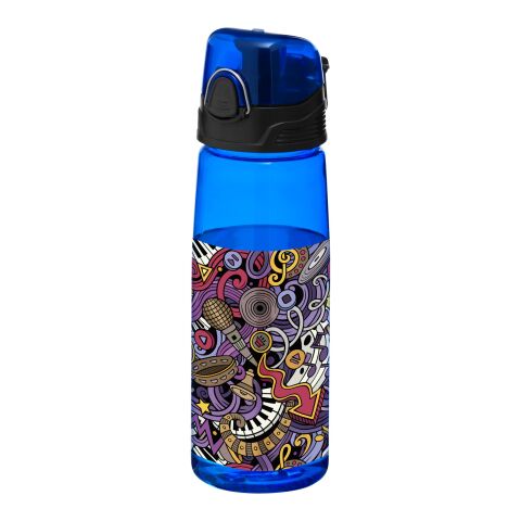 Capri 700 ml Tritan™ Sportflasche Standard | transparent blau | ohne Werbeanbringung | Nicht verfügbar | Nicht verfügbar