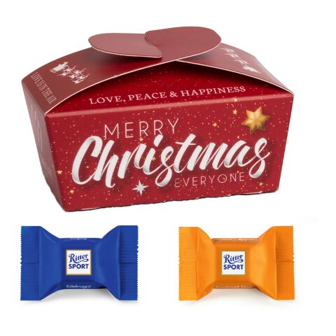 Xmas Ballotin Digitaldruck | Edelnugat &amp; Karamel Duo