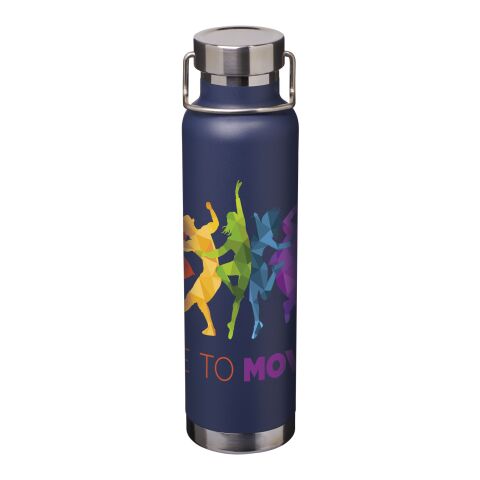 Thor Kupfer-Vakuum Isolierflasche Standard | navy | ohne Werbeanbringung | Nicht verfügbar | Nicht verfügbar