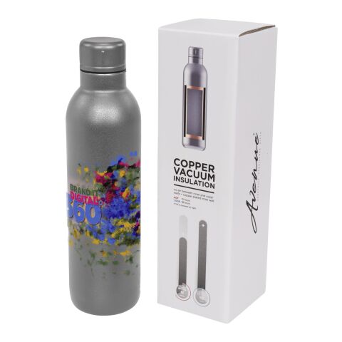 Thor 510 ml Kupfer-Vakuum Isolierflasche Standard | grau | ohne Werbeanbringung | Nicht verfügbar | Nicht verfügbar