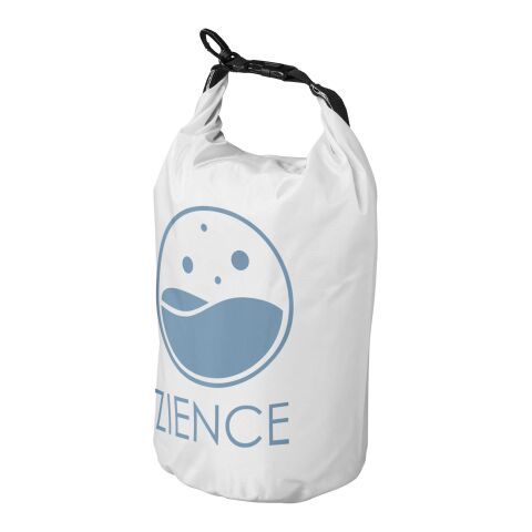Werbeartikel Seesack Camper – weiß – mit 48h Express-Druck 10 Liter wasserdichter Drybag als praktisches Messe-Giveaway für Events