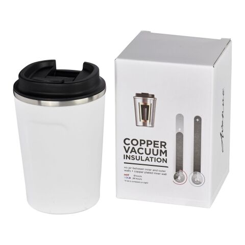 Thor 360 ml auslaufsicherer kuper-vakuum Isolierbecher Standard | weiß | ohne Werbeanbringung | Nicht verfügbar | Nicht verfügbar