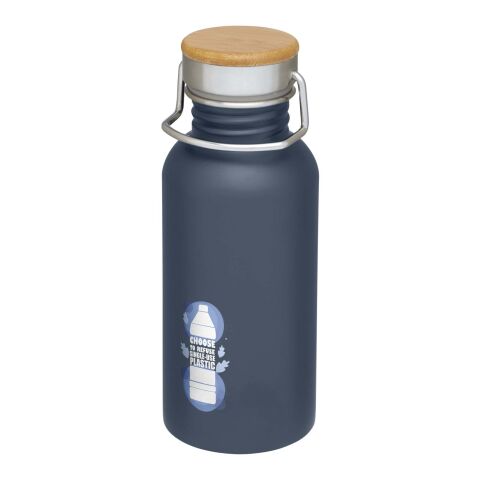 48h Express-Druck Werbeartikel Thor 550 ml Sportflasche – blau  – mit Logo bedruckt