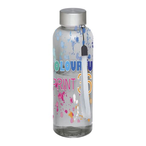 48h Express-Druck Werbeartikel Bohdi 500 ml Tritan™ Sportflasche – transparent schwarz – mit Logo bedruckt