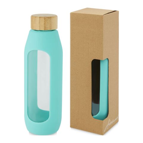 Tidan 600 ml Flasche aus Borosilikatglas mit Silikongriff