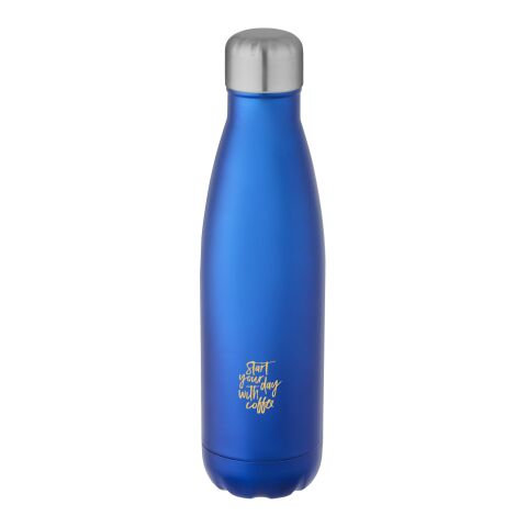 Cove 500 ml vakuumisolierte Edelstahlflasche Standard | royalblau | ohne Werbeanbringung | Nicht verfügbar | Nicht verfügbar