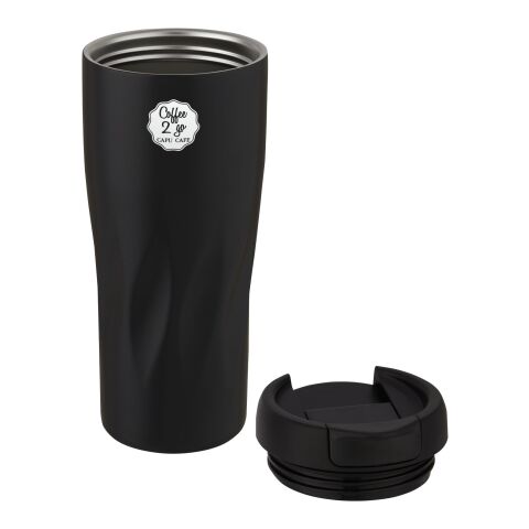 Waves 450 ml Kupfer-Vakuum Isolierbecher Standard | schwarz | ohne Werbeanbringung | Nicht verfügbar | Nicht verfügbar