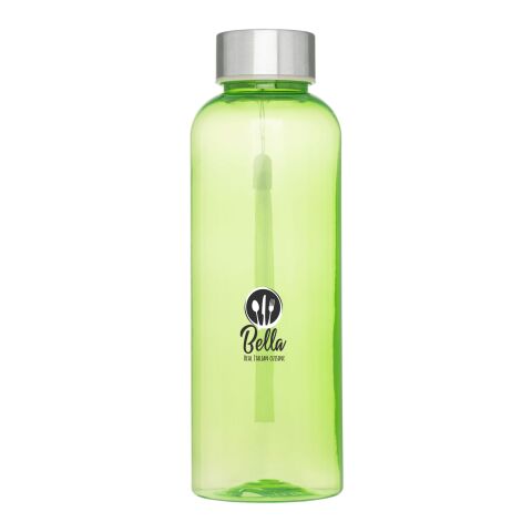 48h Express-Druck Nachhaltiger Werbeartikel Bodhi 500 ml Sportflasche aus RPET – lime transparent – mit Logo bedruckt