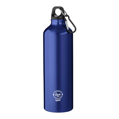 Oregon 770 ml RCS-zertifizierte Trinkflasche aus recyceltem Aluminium mit Karabinerhaken Standard | blau | ohne Werbeanbringung | Nicht verfügbar | Nicht verfügbar
