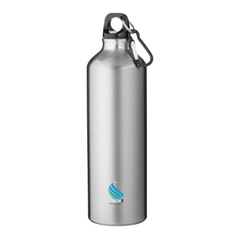 Oregon 770 ml RCS-zertifizierte Trinkflasche aus recyceltem Aluminium mit Karabinerhaken Standard | silber | ohne Werbeanbringung | Nicht verfügbar | Nicht verfügbar