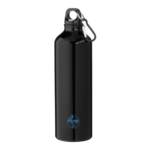 Oregon 770 ml RCS-zertifizierte Trinkflasche aus recyceltem Aluminium mit Karabinerhaken Standard | schwarz | ohne Werbeanbringung | Nicht verfügbar | Nicht verfügbar