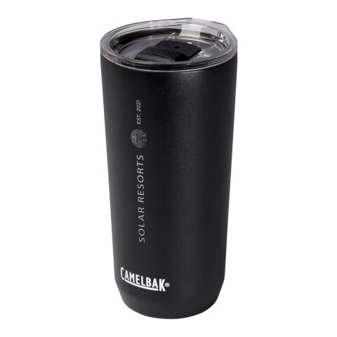 Werbeartikel CamelBak Horizon vakuumisolierter Trinkbecher, 600 ml – schwarz – mit Logo bedruckt