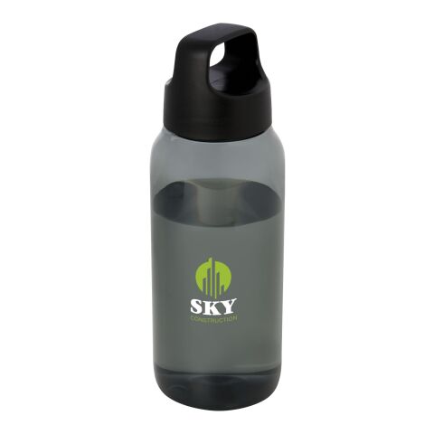 Mitarbeitergeschenk Trinkflasche Bebo – schwarz – mit 48h Express-Logodruck 500ml 100% rPET BPA-frei nachhaltige Mehrwegflasche