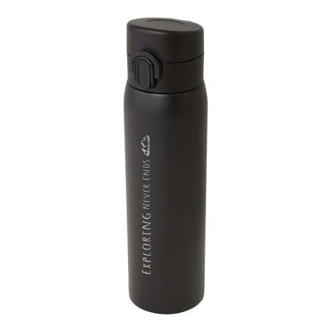 Sika 450 ml RCS-zertifizierte Isolierflasche aus recyceltem Edelstahl Standard | schwarz | ohne Werbeanbringung | Nicht verfügbar | Nicht verfügbar