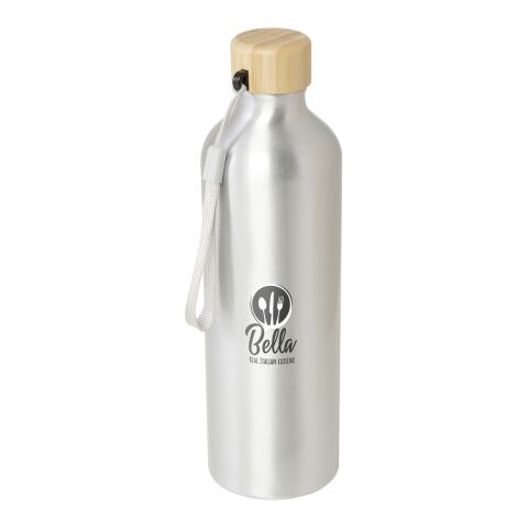 Malpeza 770 ml RCS-zertifizierte Wasserflasche aus recyceltem Aluminium Standard | silber | ohne Werbeanbringung | Nicht verfügbar | Nicht verfügbar