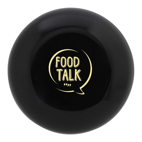 Werbeartikel Sullivan 750 ml RCS-zertifizierte Vakuum Isolierflasche aus recyceltem Edelstahl – schwarz – mit Logo bedruckt