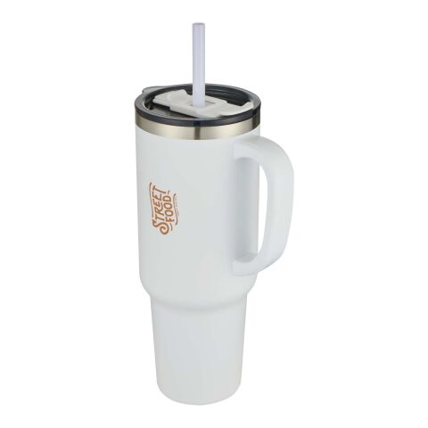 Sydney 1200 ml doppelwandiger RCS-zertifizierter Kupfer-Vakuum Isolierbecher mit Strohhalm