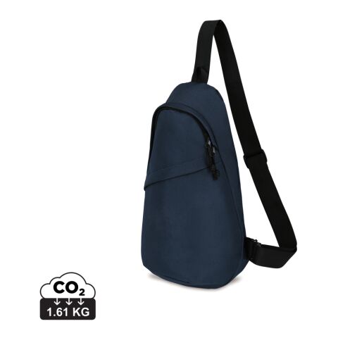 Werbeartikel Renew AWARE rPET Sling Bag – marineblau