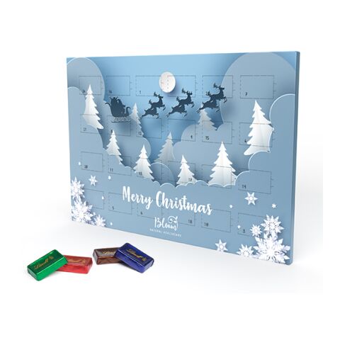 Lindt Naps Adventskalender DINA4 4c Digitaldruck | Querformat