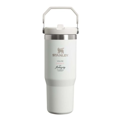 Stanley 890 ml IceFlow™ Flip Straw Thermobecher Standard | klar mattiert | ohne Werbeanbringung | Nicht verfügbar | Nicht verfügbar