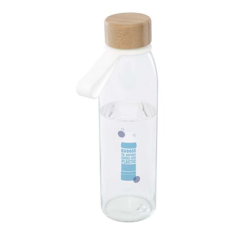 Porto 500 ml Glas-Flasche mit Silikongriff und Bambusdeckel Standard | transparent klar | ohne Werbeanbringung | Nicht verfügbar | Nicht verfügbar