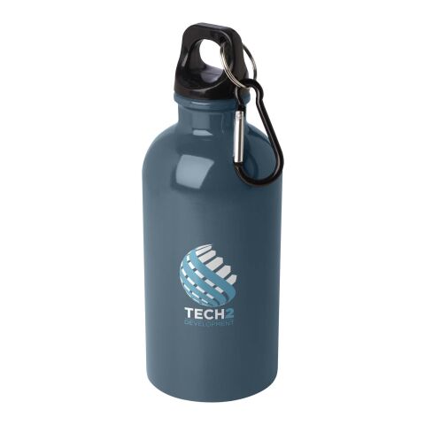 Oregon 400 ml RCS-zertifizierte, einwandige Trinkflasche aus Edelstahl mit Karabinerhaken