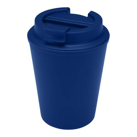 Werbeartikel Thermobecher Newport – transparent blau – mit 48h Express-Druck 300 ml für das Mitarbeiter-Onboarding und Events