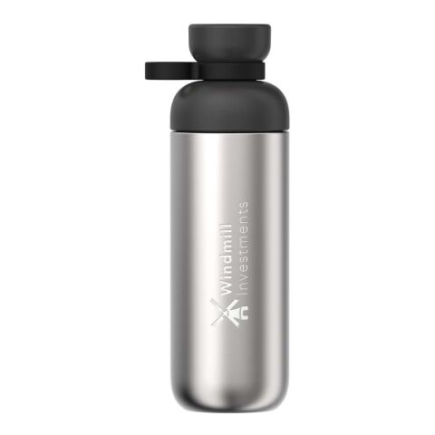 Mitarbeitergeschenk Trinkflasche Mepal Vita – schwarz – mit 48h Express-Druck, 700 ml Tritan-Flasche für Firmenauftritte