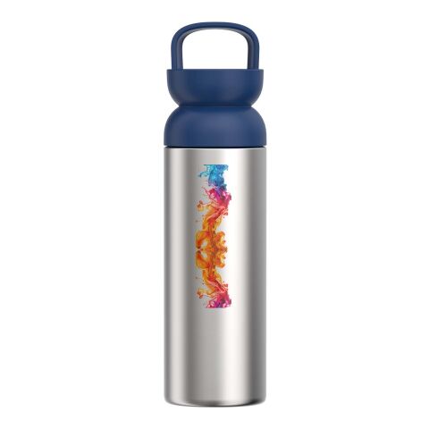 Firmengeschenk Thermobecher Mepal Ellipse – vivid blue – mit 48h Express-Druck 500ml Isolierbecher für heiße Getränke