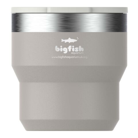 Stanley Stay Hot 295 ml Edelstahl isolierter, stapelbarer Camp Becher Standard | grau | ohne Werbeanbringung | Nicht verfügbar | Nicht verfügbar