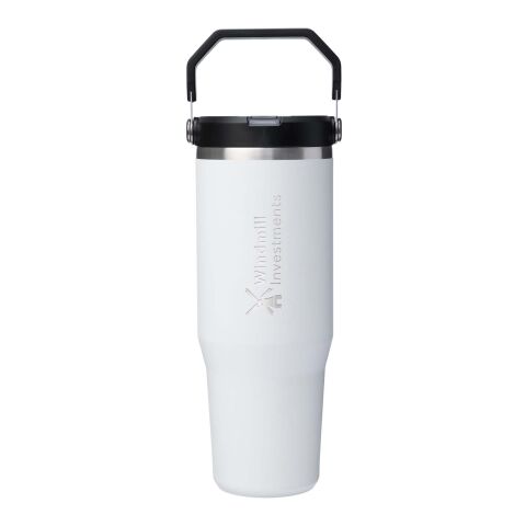 Stanley IceFlow™ 2.0 890 ml Thermobecher aus Edelstahl mit Flip Strohhalm weiß