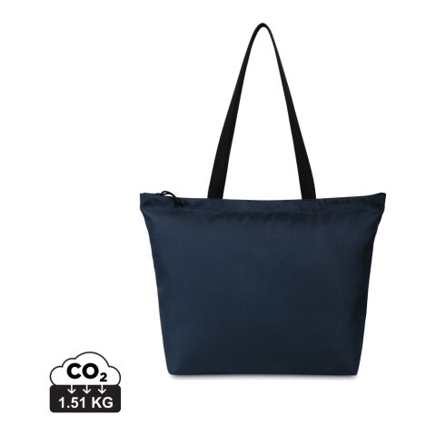 Werbeartikel Renew AWARE rPET Tasche – marineblau – mit Logo bedruckt