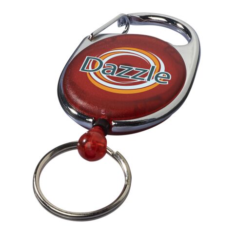 Gerlos Schlüsselkette mit Rollerclip Standard | rot | ohne Werbeanbringung | Nicht verfügbar | Nicht verfügbar | Nicht verfügbar