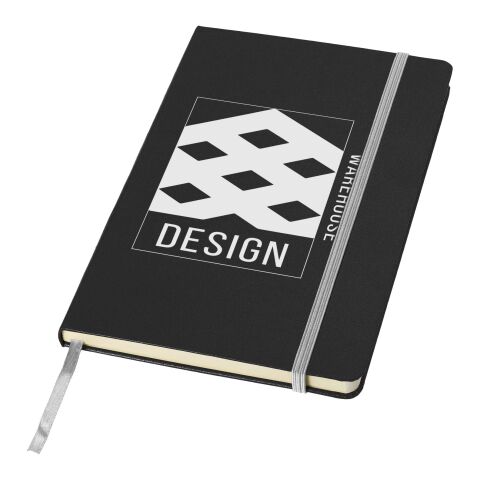 48h Express-Druck Werbeartikel Classic Büro Notizbuch – Twilight Grey – mit Logo bedruckt