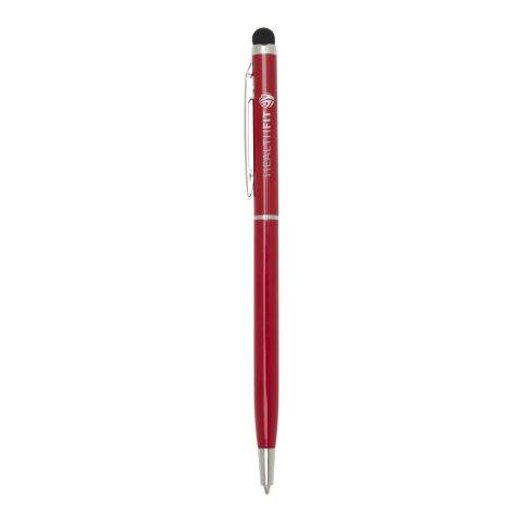 48h Express-Druck Werbeartikel Ore Stylus Aluminium Kugelschreiber – rot – mit Logo bedruckt