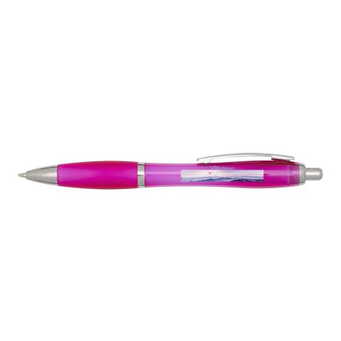 Streuartikel Nash RCS Kugelschreiber – rosa – mit Logo bedruckt 48h Express-Druck blau schreibender Druckkugelschreiber für den Büroalltag