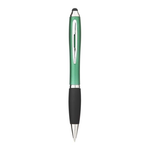 Nash Stylus Kugelschreiber farbig mit schwarzem Griff Standard | grün-schwarz | ohne Werbeanbringung | Nicht verfügbar | Nicht verfügbar