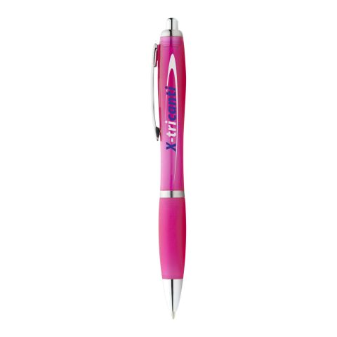 Nash Kugelschreiber mit farbigem Schaft und Griff - blaue Tinte Standard | rosa | ohne Werbeanbringung | Nicht verfügbar | Nicht verfügbar