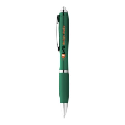 Nash Kugelschreiber mit farbigem Schaft und Griff - blaue Tinte Standard | grün | ohne Werbeanbringung | Nicht verfügbar | Nicht verfügbar
