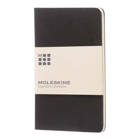 Moleskine Cahier Journal Taschenformat – liniert schwarz | ohne Werbeanbringung | Nicht verfügbar | Nicht verfügbar