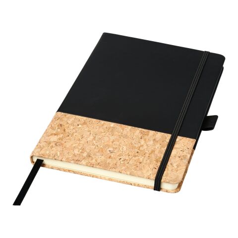 Evora A5 Notizbuch mit Kork Standard | schwarz | ohne Werbeanbringung | Nicht verfügbar | Nicht verfügbar