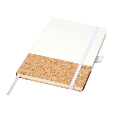 Evora A5 Notizbuch mit Kork Standard | weiß | ohne Werbeanbringung | Nicht verfügbar | Nicht verfügbar