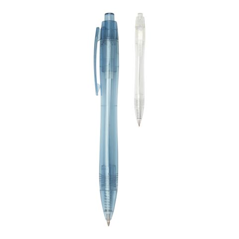 Alberni Kugelschreiber aus RPET blaue Tinte Standard | weiß | ohne Werbeanbringung | Nicht verfügbar | Nicht verfügbar