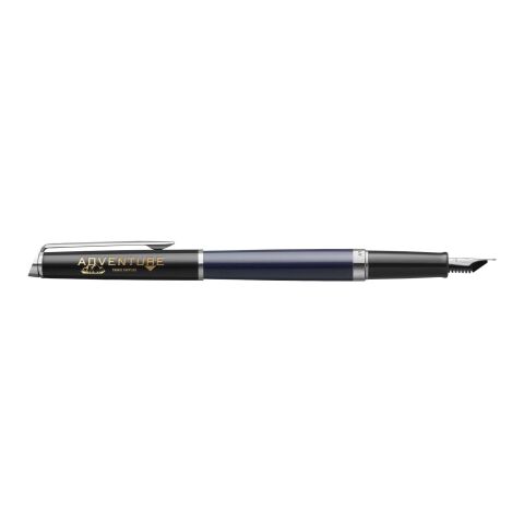 Kundengeschenk Waterman Hemisphere Color-Block Füllfederhalter – blau-schwarz – mit Gravur 48h Express-Gravur für die Büroausstattung