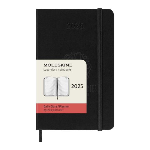 Moleskine Hardcover 12 Monate Tageskalender , Pocket-Format