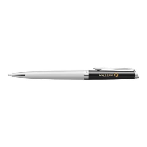 Waterman Hemisphere Color-Block Kugelschreiber mit Palladiumbeschichtung Standard | weiss-schwarz | ohne Werbeanbringung | Nicht verfügbar | Nicht verfügbar